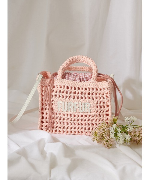 FURFUR（ファーファー） トートバッグ 「ZOZOTOWN限定カラー」ラフィア