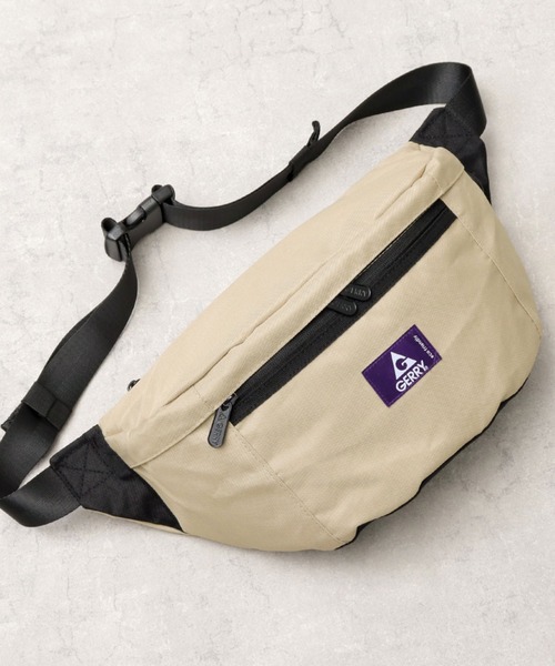 GERRY（ジェリー） ウエストポーチ 撥水加工 リサイクルポリエステル