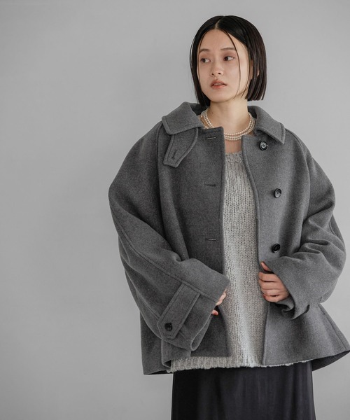 A part by（アパートバイ） ステンカラーコート コート スーパー100