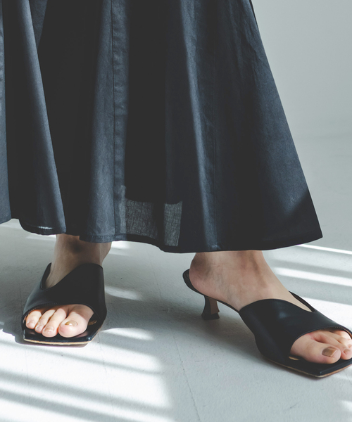 ペリーコ PELLICO ルネッタ ミュールサンダル フラット24.5cm 美品 美