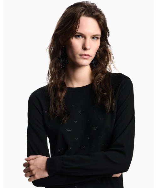 EMPORIO ARMANI ニット セーター 「エンポリオ アルマーニ」クルー
