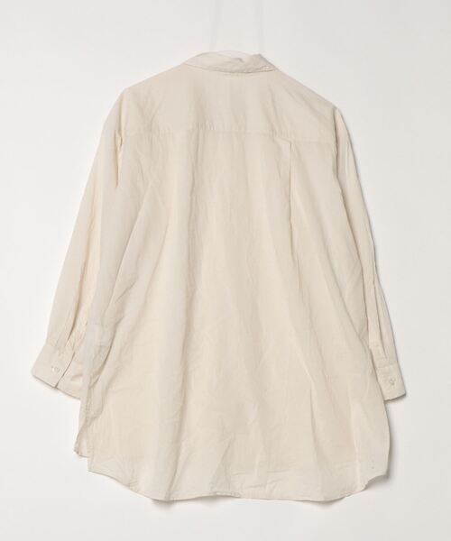 NOBLE（ノーブル） 長袖シャツ FREE ホワイト レディース : ZOZOTOWN