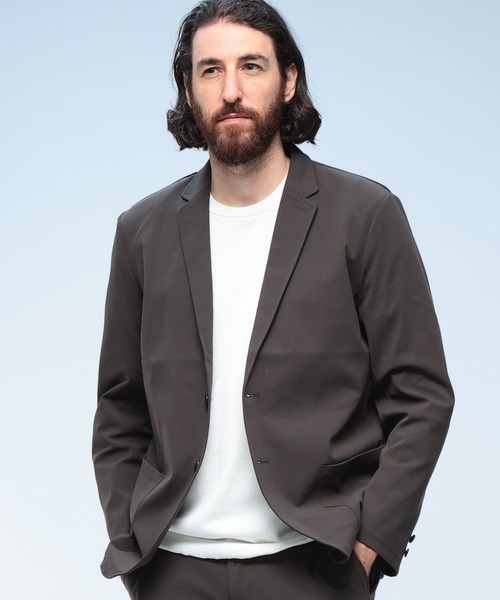 セットアップ スーツ ストレッチ テーラード メンズ : ZOZOTOWN Yahoo