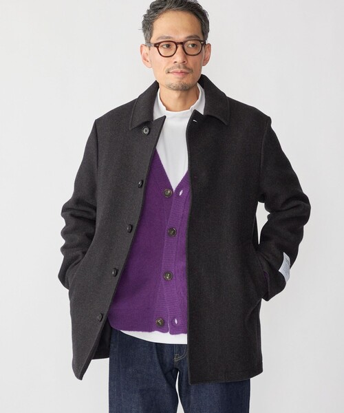 SHIPS（シップス） pコート ピーコート SHIPS: S140 ウールシルク