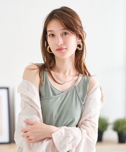 acro（アクロ） キャミソール アシンメトリーキャミソール/AC3420