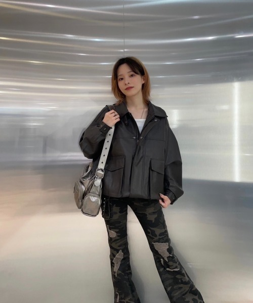 A'gem 9（エージェムナイン） ブルゾン アウター A'GEM/9 × .kom