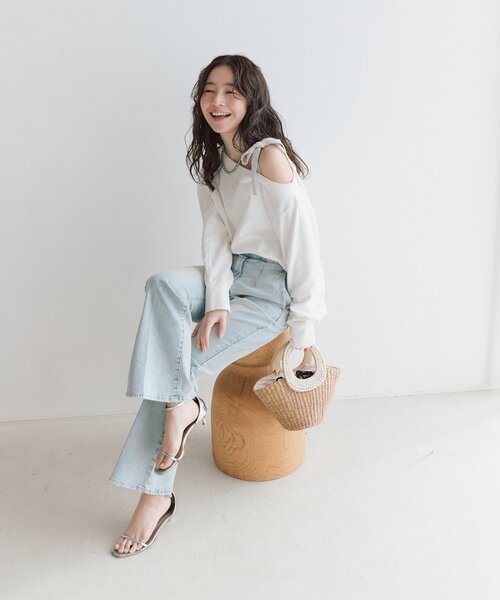 La boutique Bonbon（ラブティックボンボン） かごバッグ カゴバッグ