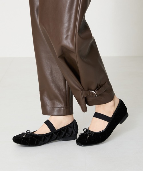 WA ORiental TRaffic バレエシューズ パンプス キルティングデザイン