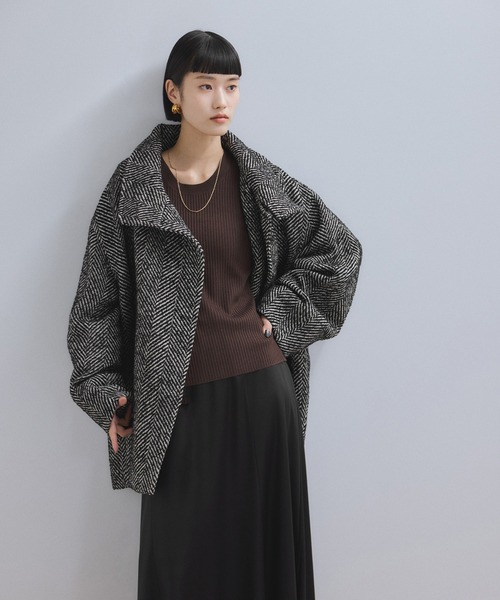 ADAM ET ROPE'（アダムエロペ） コート アウター 「WEB限定」スタンド