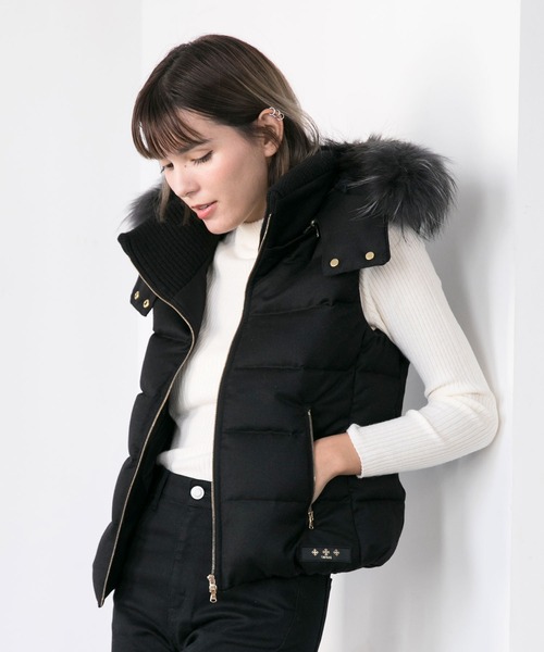 TATRAS（タトラス） ダウンベスト 2 ブラック レディース : ZOZOTOWN