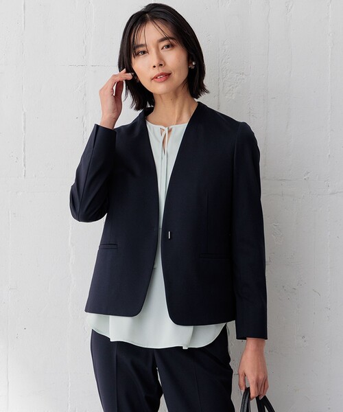 23区（ニジュウサンク） ジャケット ノーカラージャケット