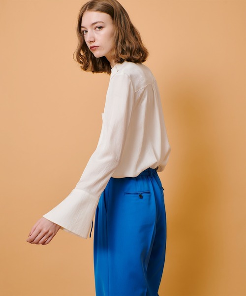 allureville（アルアバイル） ブラウス シャツ フリュイドオーバー