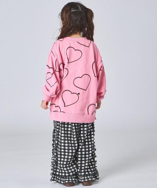 pairmanon（ペアマノン） トレーナー 「サラッとスウェット」フラワー