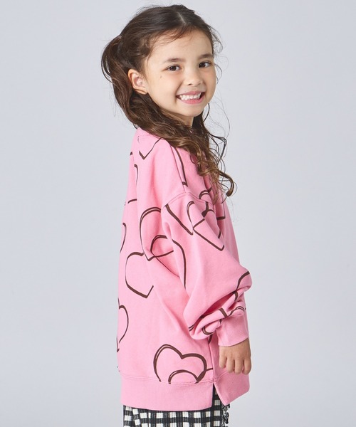 pairmanon（ペアマノン） トレーナー 「サラッとスウェット」フラワー