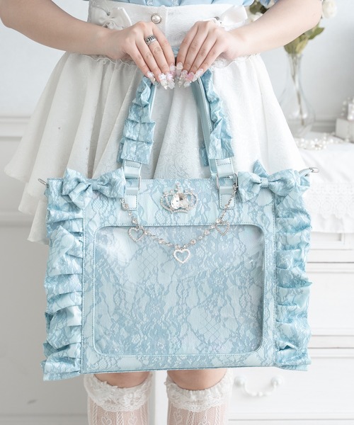 Pal elfy ショルダーバッグ バッグ オーロラレースBIG姫痛バ/地雷系