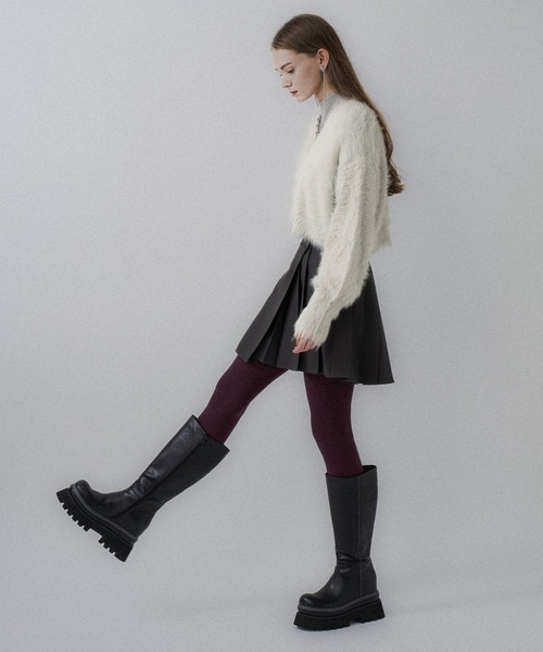 HARE（ハレ） カーディガン シャギーチャイナニットカーディガン(HARE