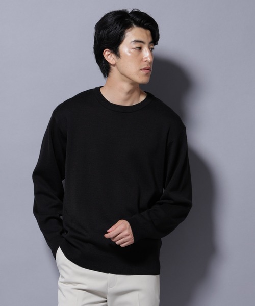 NANO universe（ナノ・ユニバース） セーター ニット タスマニアウール