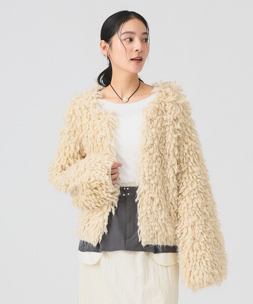 Ray BEAMS（レイ ビームス） ニット セーター ミックス ループ編み