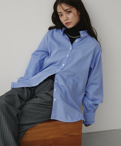 Ameri VINTAGE 2wayフリルシャツ アメリヴィンテージフリル2wayブラウス