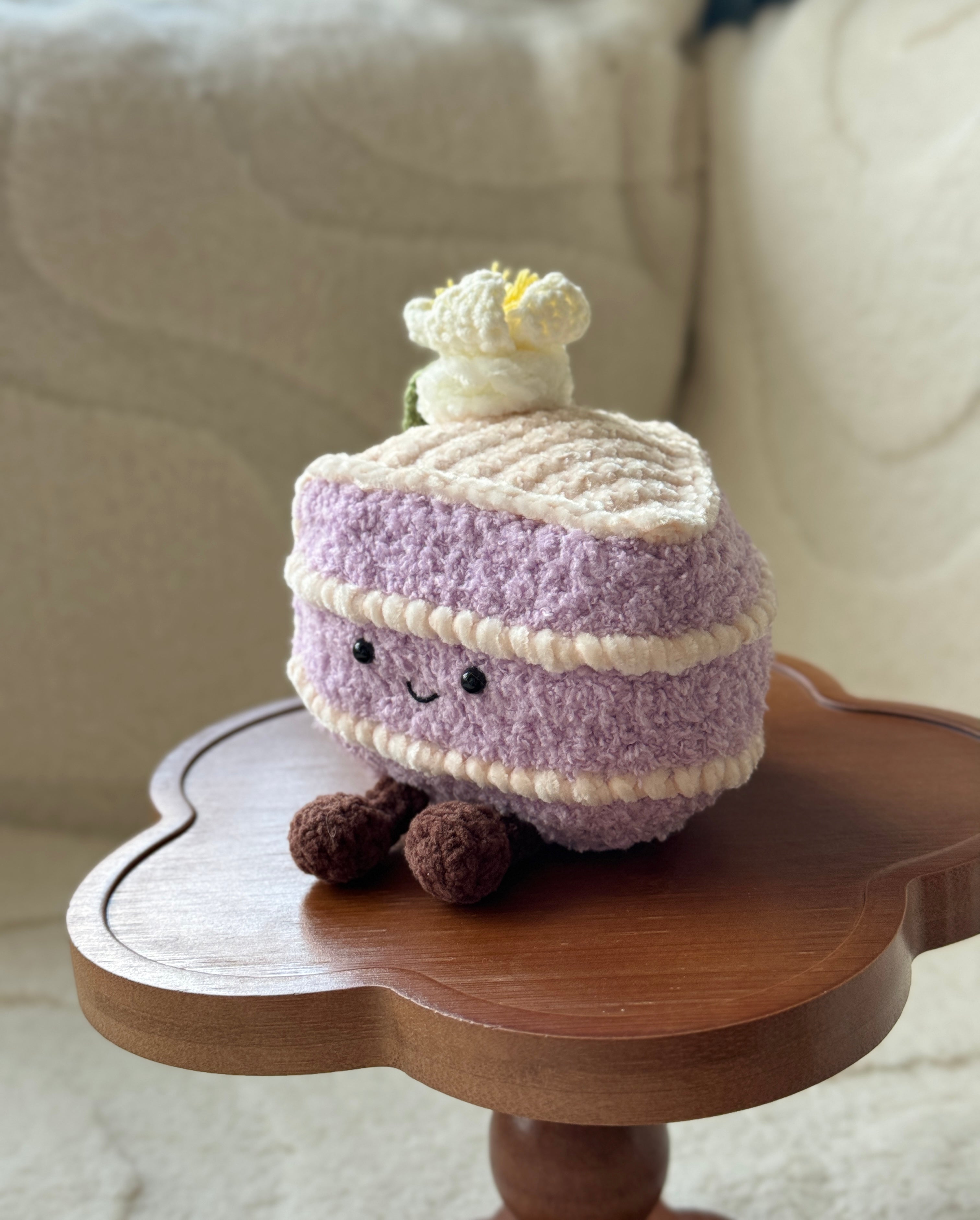 Crochet Jellycat Taro Cake Shanghai Limited Edition – Z Creations