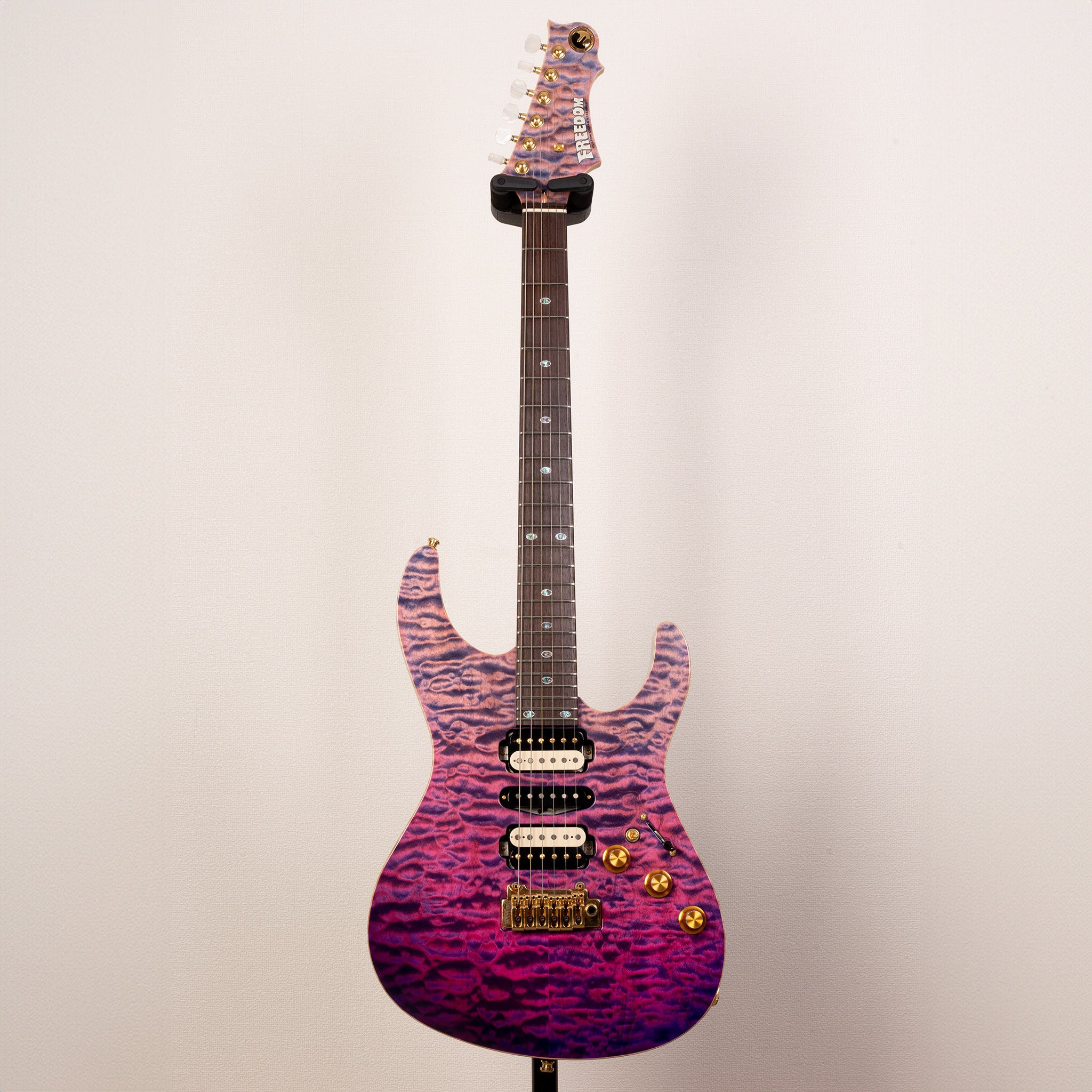Freedom Custom Guitar Research | O.S Hydra 24F-2Point (アジサイ