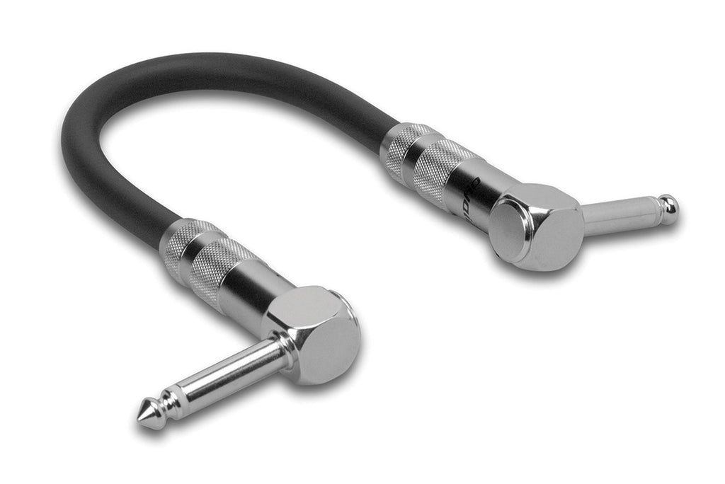 Guitar Patch Cable, Right-angle to Same – Zaolla Silverline