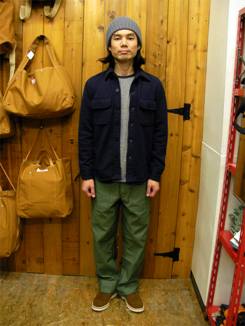 FIDELITY（フィデリティ） COTTON FLEECE CPO JACKET - ZABOU BLOG