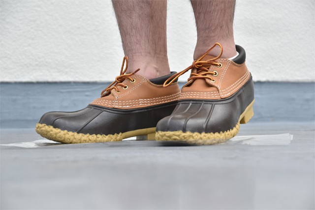 LL BEAN エルエルビーン ビーンブーツ モカシン ローカット ガム