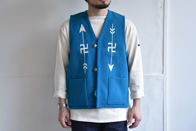 TRUJILLO'S（トルフィリオス） 別注Chimayo Vest Square Front