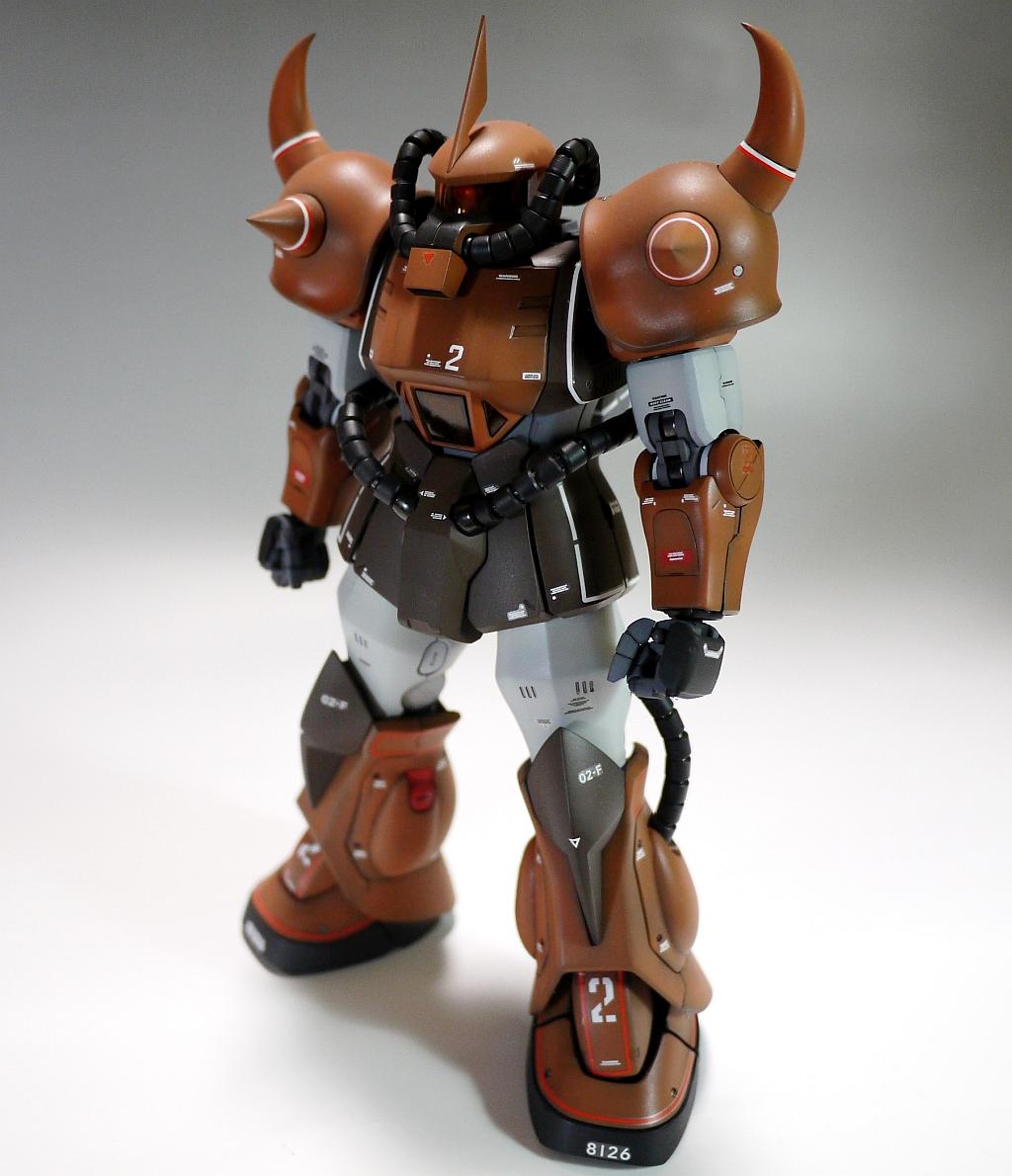 MG プロトタイプ・グフ（PB）作例｜プロトタイプ・グフ モノアイ「ぐぽ