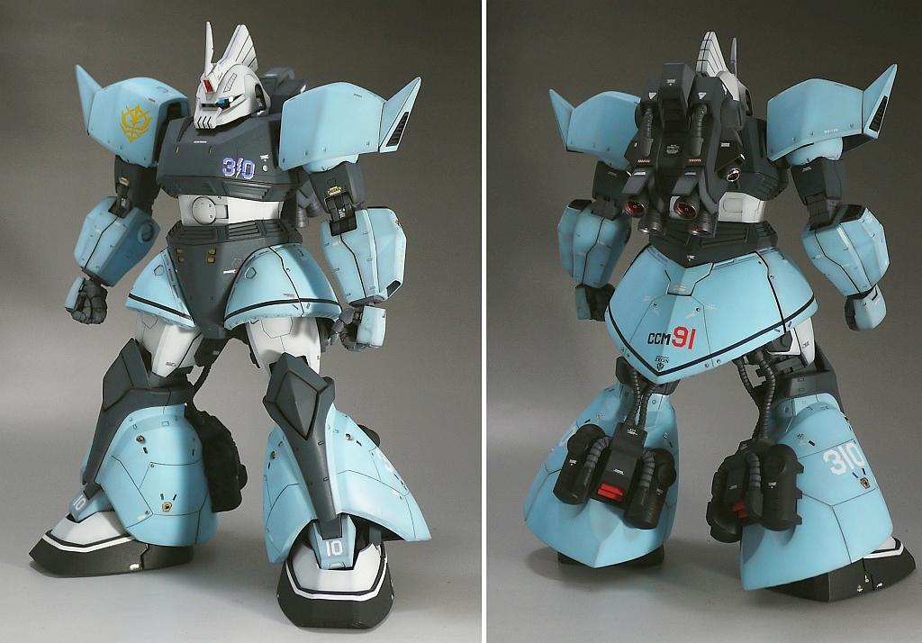 MG ゲルググ （高機動型・プレミアムバンダイ）作例｜MG ユーマ