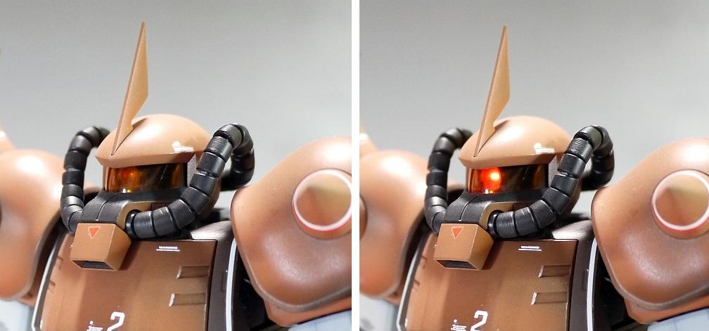 MG プロトタイプ・グフ（PB）作例｜プロトタイプ・グフ モノアイ「ぐぽ