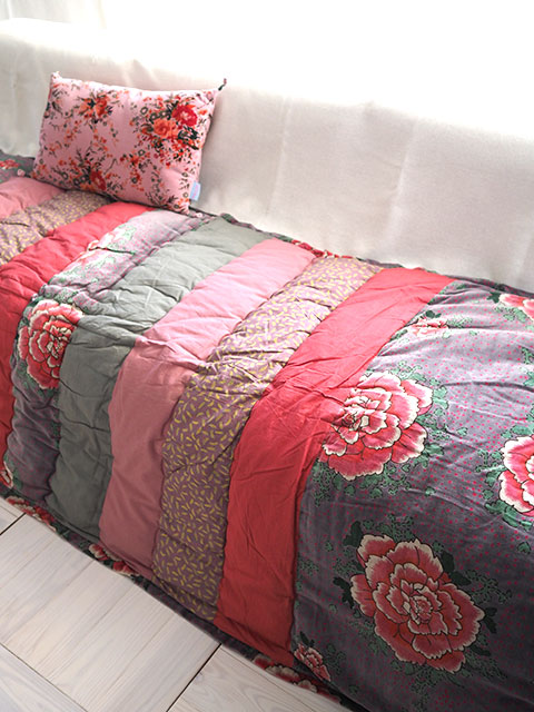 Bagaille バガイユ Quilt Multi Cover Patchwork キルト マルチカバー