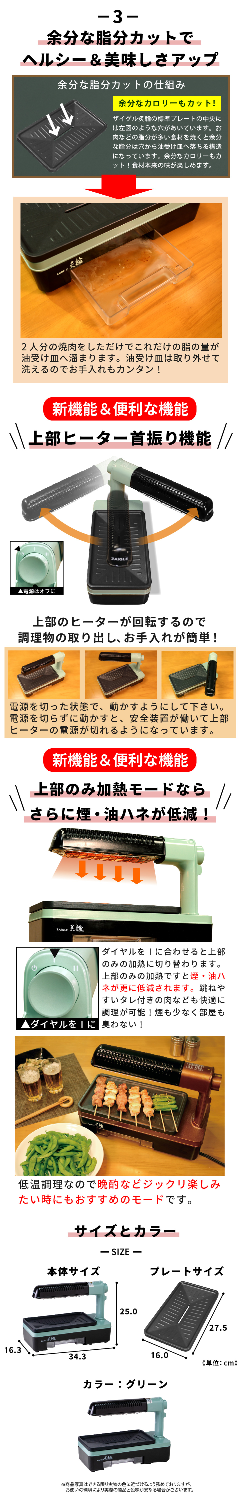 ザイグル炙輪（あぶりん）製品詳細 ザイグル公式サイト