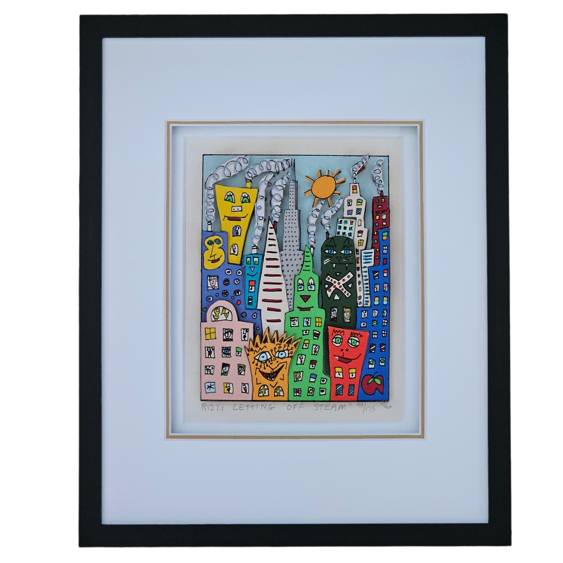 James Rizzi - Letting off Steam (1986) – Zaiser Art