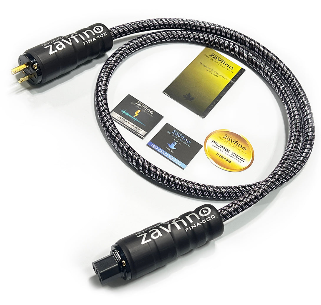 Fina OCC Power Cable 14AWG MKII - ZavfinoUSA