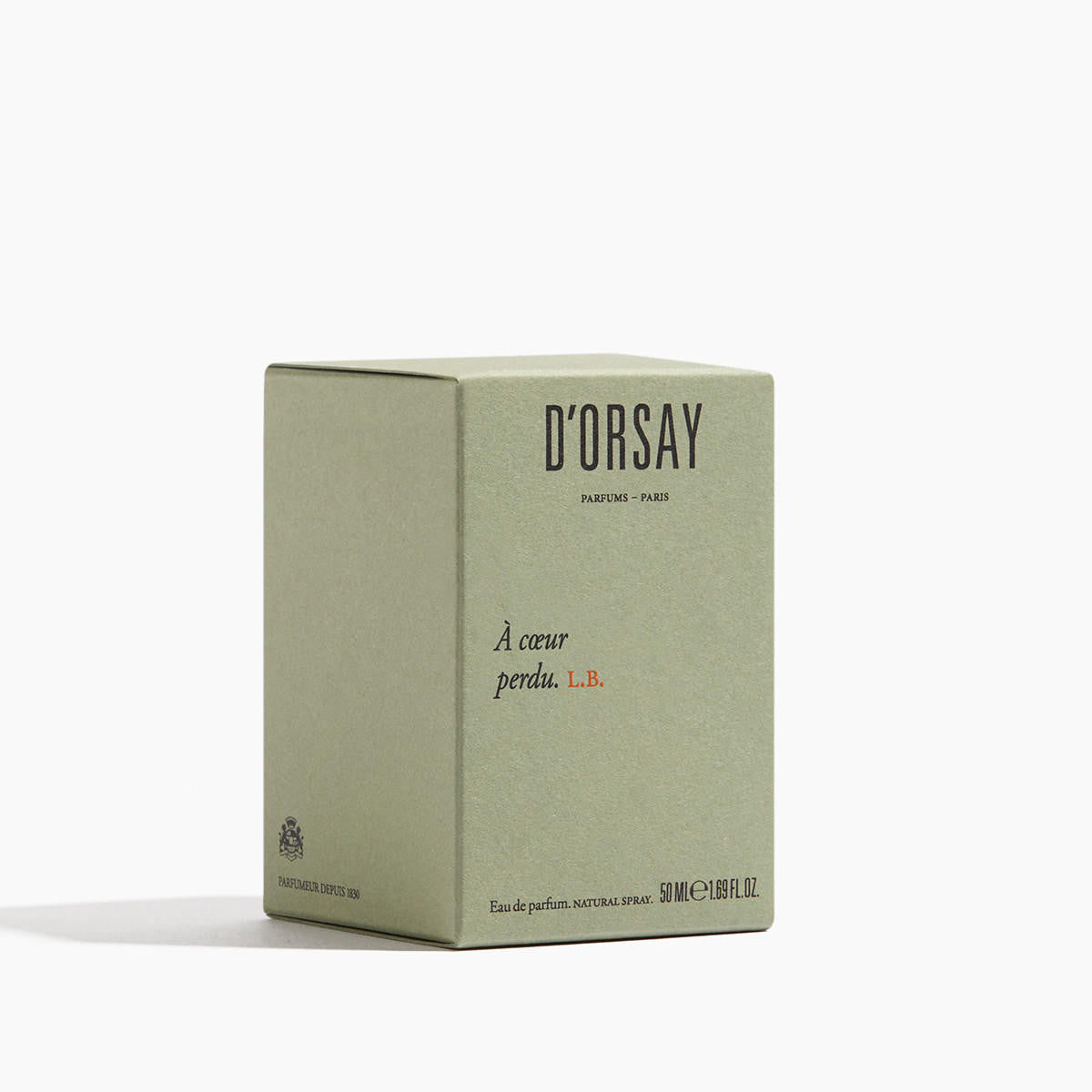 D'Orsay L.B. Eau de Parfum | Iris, Orange Blossom & Cashmeran