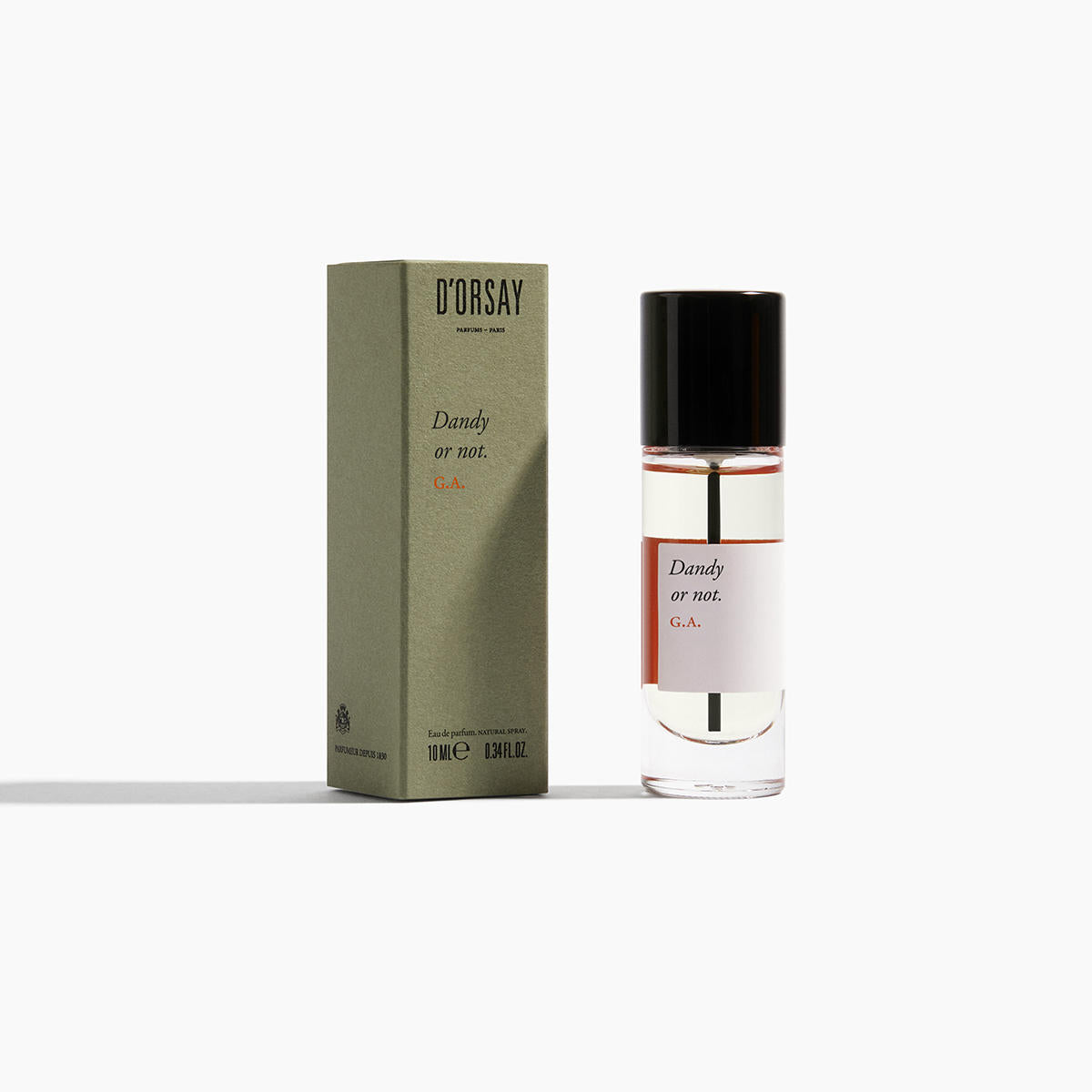 D'Orsay G.A. Eau de Parfum | Cardamom, Black Tea & Leather