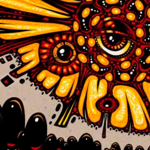 2013 Strings & Sol Event Poster by artist Jeff Wood Zen Mystic