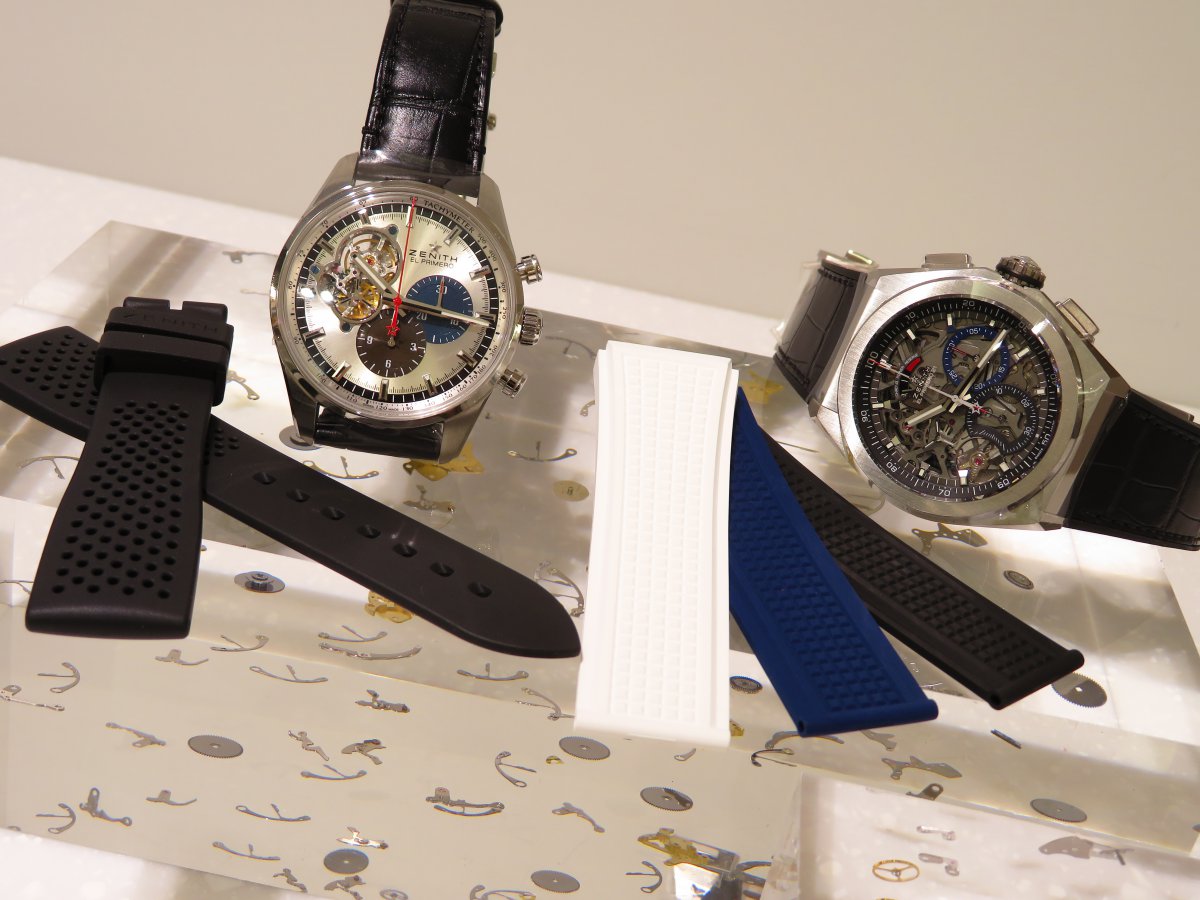 クロノマスター、デファイ エル・プリメロ21用ラバーストラップが再