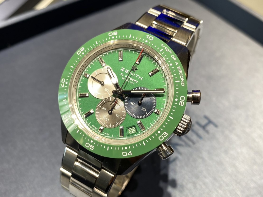 ゼニスが挑んだ“グリーン”の極み──クロノマスター スポーツのカラー