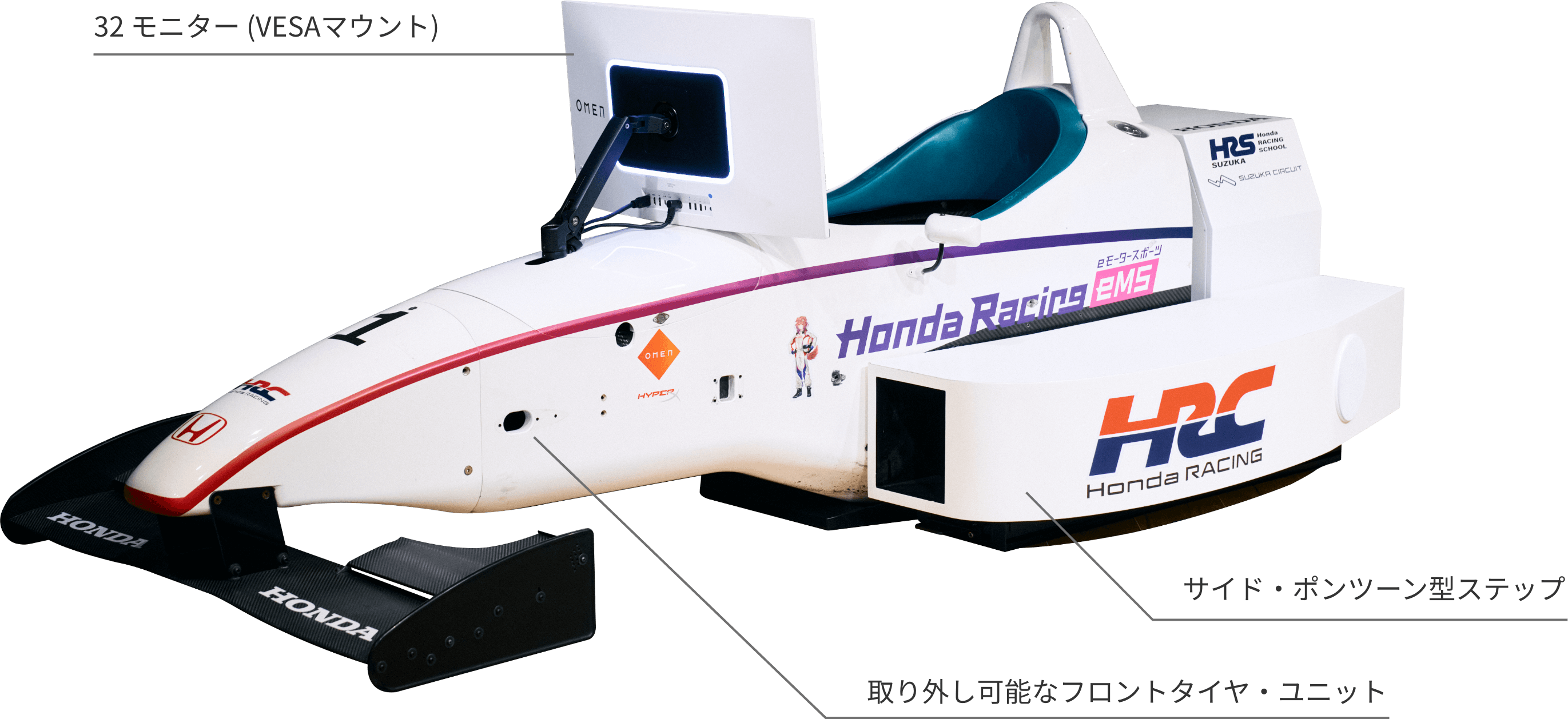 Honda eMS SIM-01 | 株式会社ゼンカイレーシング｜レーシング