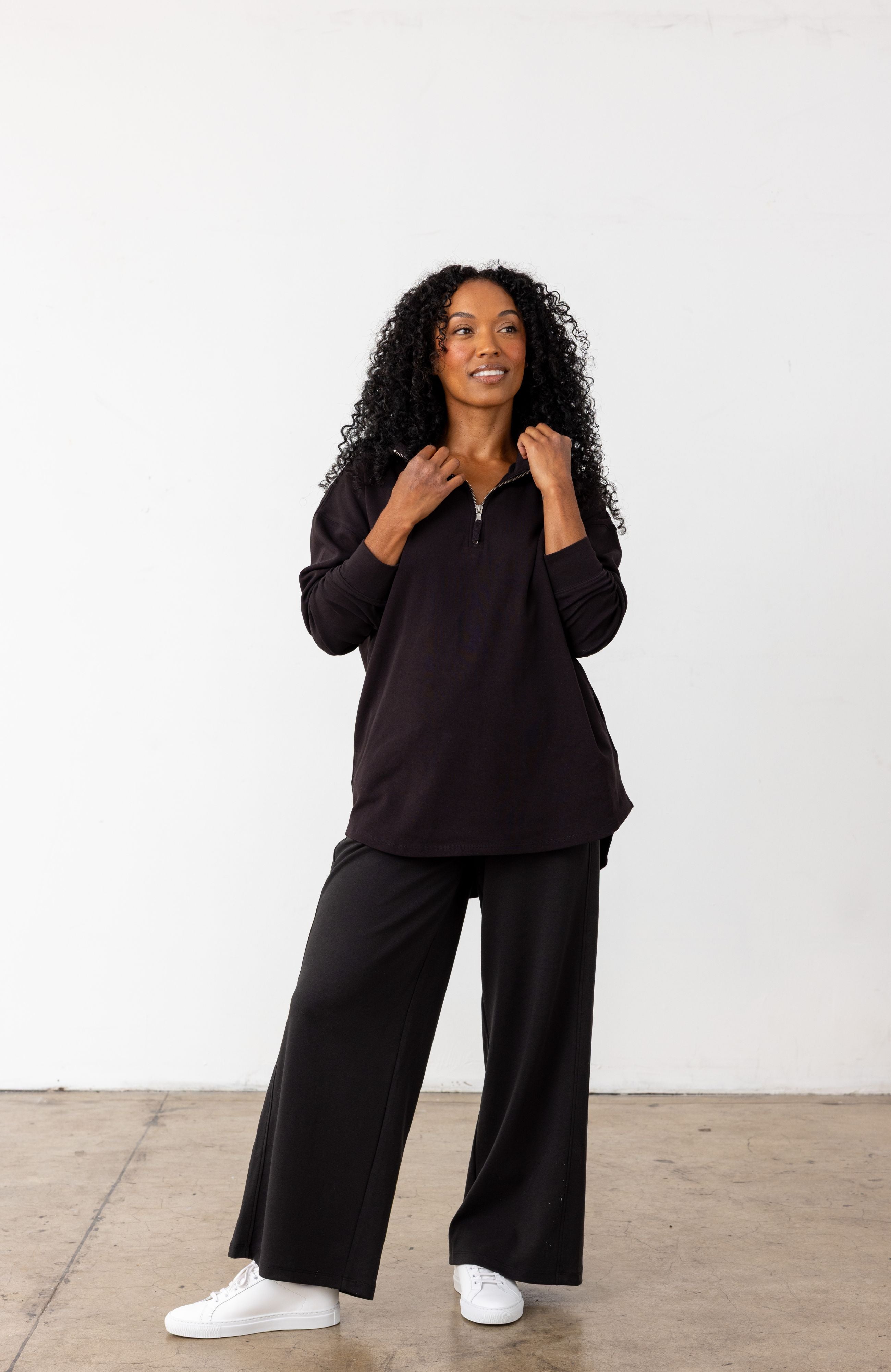 Million Miles Quarter Zip Pullover – zestt llc