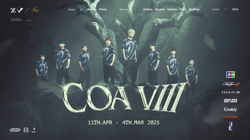 IdentityV 第五人格部門 – 『Call of the Abyss VIII』に出場｜NEWS