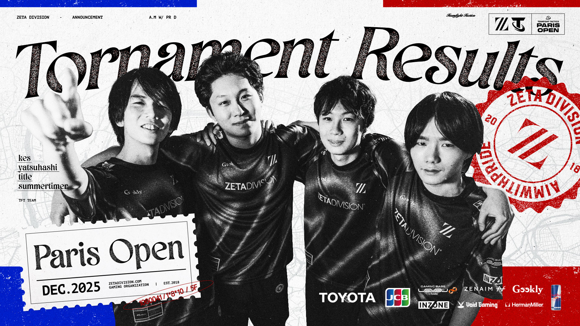 TEAMFIGHT TACTICS部門 – 『TFT Paris Open』結果報告｜NEWS｜ZETA