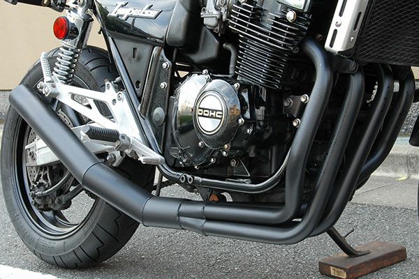 GSX400インパルスイカシタショート管ZZYA管 | 旧車バイクカスタム