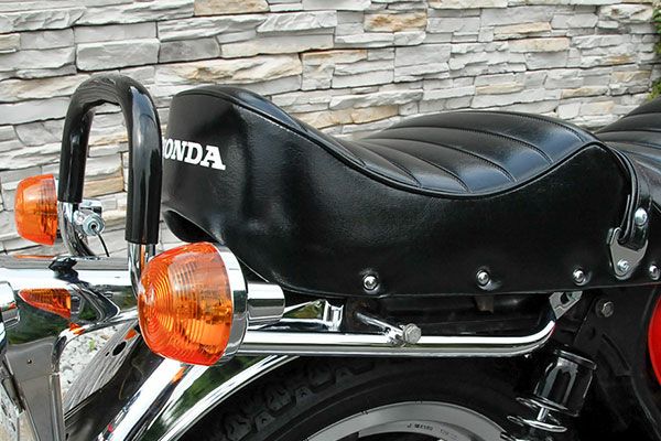 CB250T/CB400T（ﾎｰｸ2用)ﾒｯｷゴム巻タンデムバー | 旧車バイクカスタム