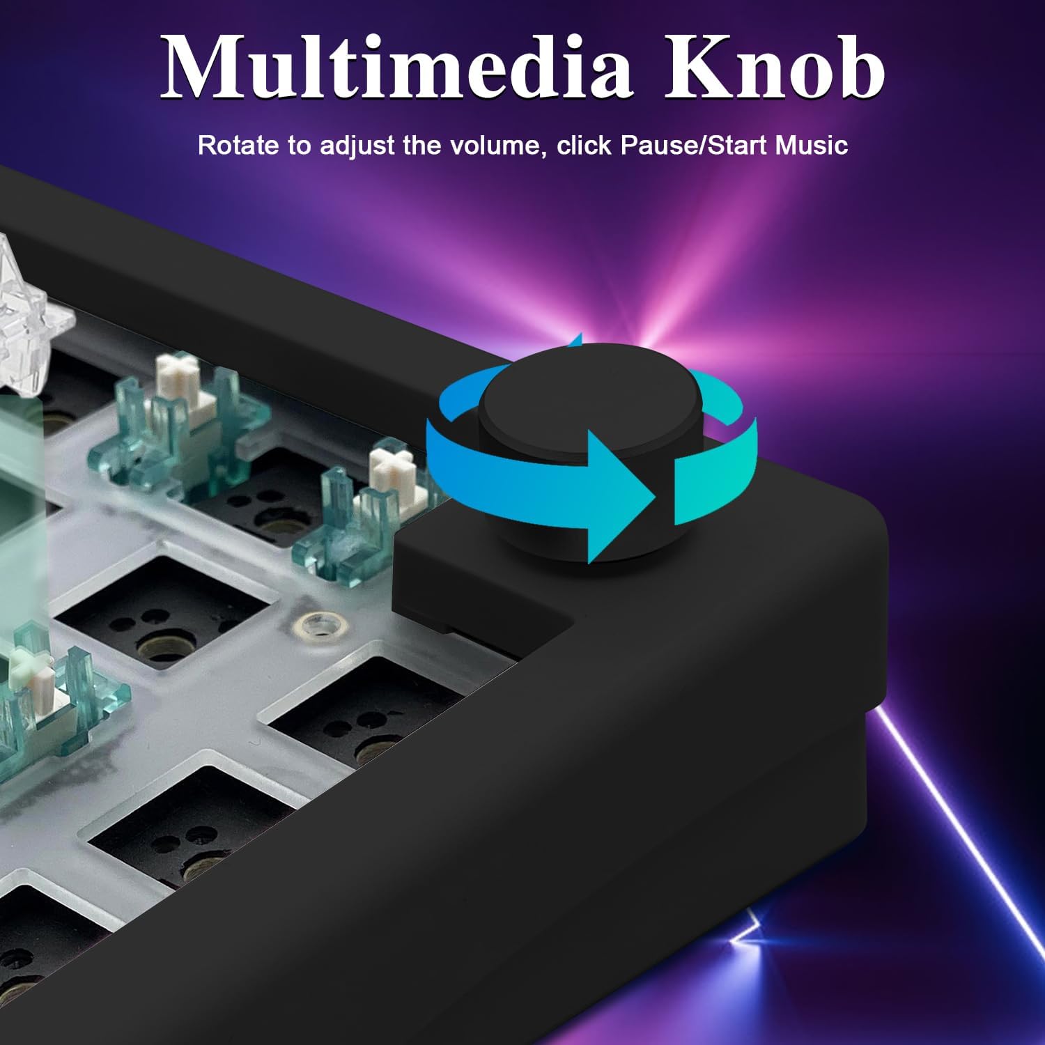 GMK67 HotSwappable Bluetooth-Capable USB-C Mechanical Keyboard