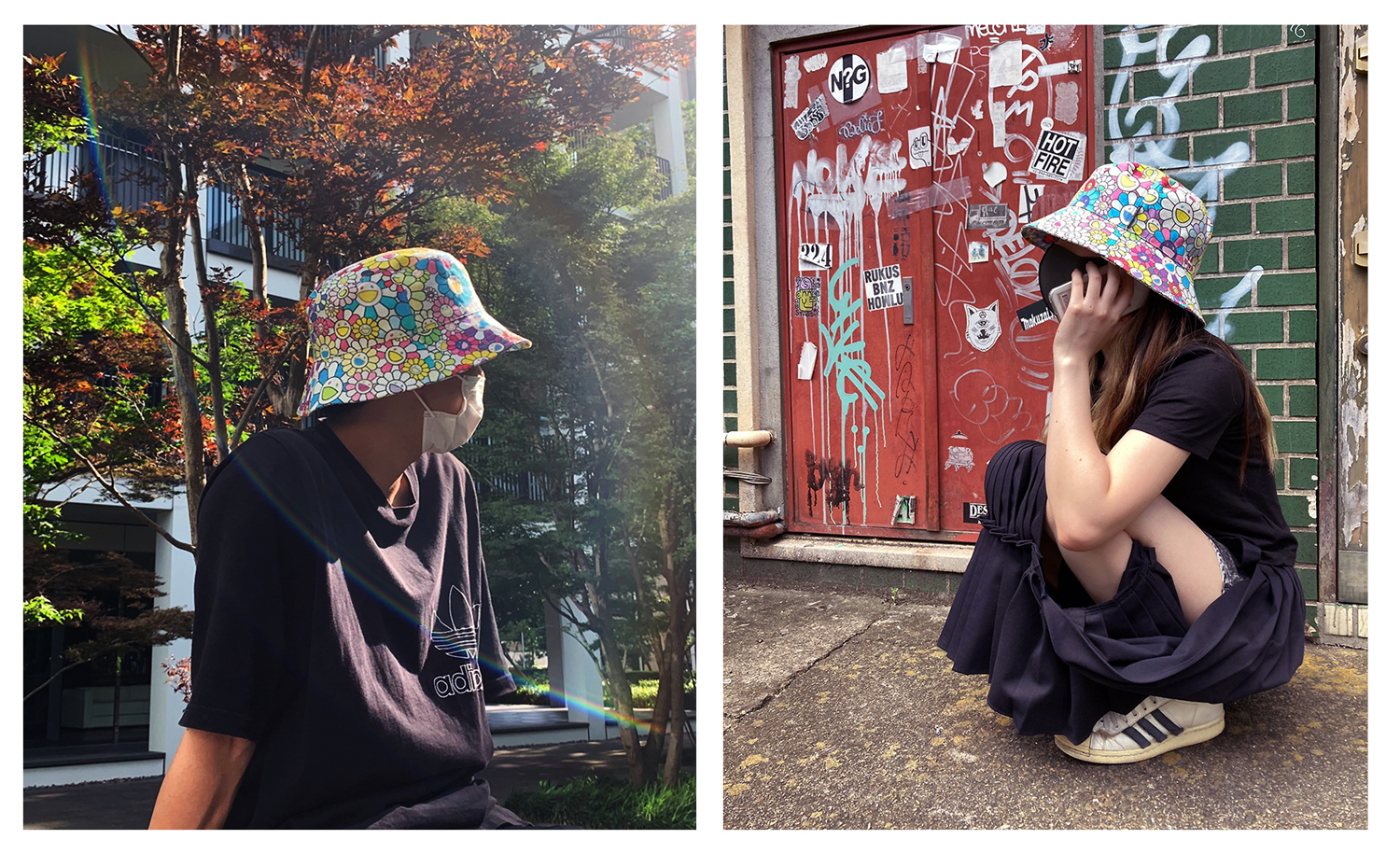 8月3日(月)14時より、WEBショップにてFlower Bucket Hatを再販いたし