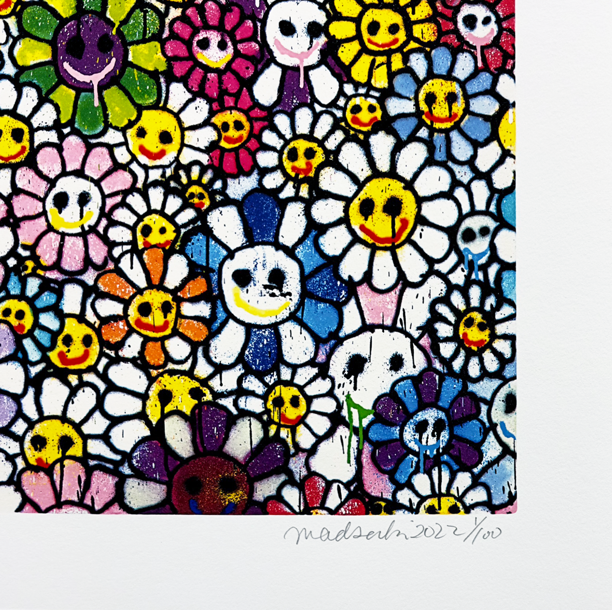 108つ煩悩MURAKAMI.FLOWERS 村上隆 ED300 108つ煩悩MURAKAMI.FLOWERS